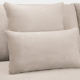 Mirabel Mocha Velvet Left Hand Facing Corner Sofa