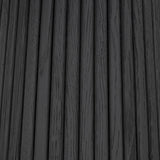 DI Designs Leckford Black Aged Oak Ribbed Round Dining Table