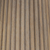DI Designs Leckford Natural Aged Oak Ribbed Round Dining Table