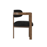 OTI Mai Dining Chair – Black & Walnut