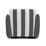 OTI Sycamore Chair – Black & White Striped
