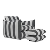 OTI Sycamore Chair – Black & White Striped