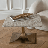 Libra Interiors Morchino Square Coffee Table 70cm - Marble