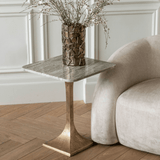 Libra Interiors Morchino Side Table 44cm - Marble