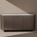 Paolo Bronze Ceramic Marble 150CM 3 Door Sideboard