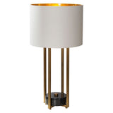 RV Astley Adour Table Lamp Antique Brass