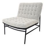 Libourne Boucle Accent Chair - Natural