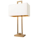 Danby Table Lamp - Antique Brass