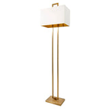 Danby Floor Lamp - Antique Brass