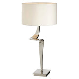 Enzo L Table Lamp - Nickel