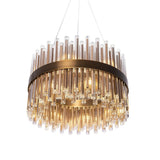 Colmar Antique Brass 60cm Pendant Ceiling Light
