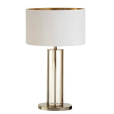 Lisle Tall Table Lamp - Antique Brass