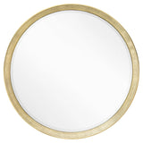 Foyle Wall Mirror - Distressed Gold Leaf