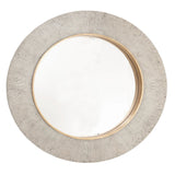 Edvin Wall Mirror - Champagne Silver