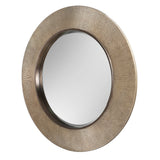 Edvin Wall Mirror - Distressed Gold Leaf