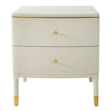 Vancent Bedside Table - Off White