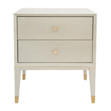 Bayeux Bedside Table - White