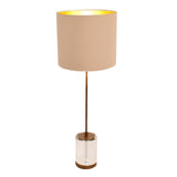 RV Astley Reno Table Lamp Antique Brass 72cm
