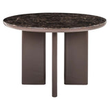 Richmond Interiors Almundi Chocolat Brown 120cm Dining Table