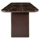 Richmond Interiors Almundi Chocolate Brown 230cm Dining Table