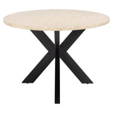 Richmond Interiors Avalon 230cm Oval Dining Table in Bronze