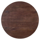Richmond Interiors Baldwin Spicebrown 80cm Bistro Table