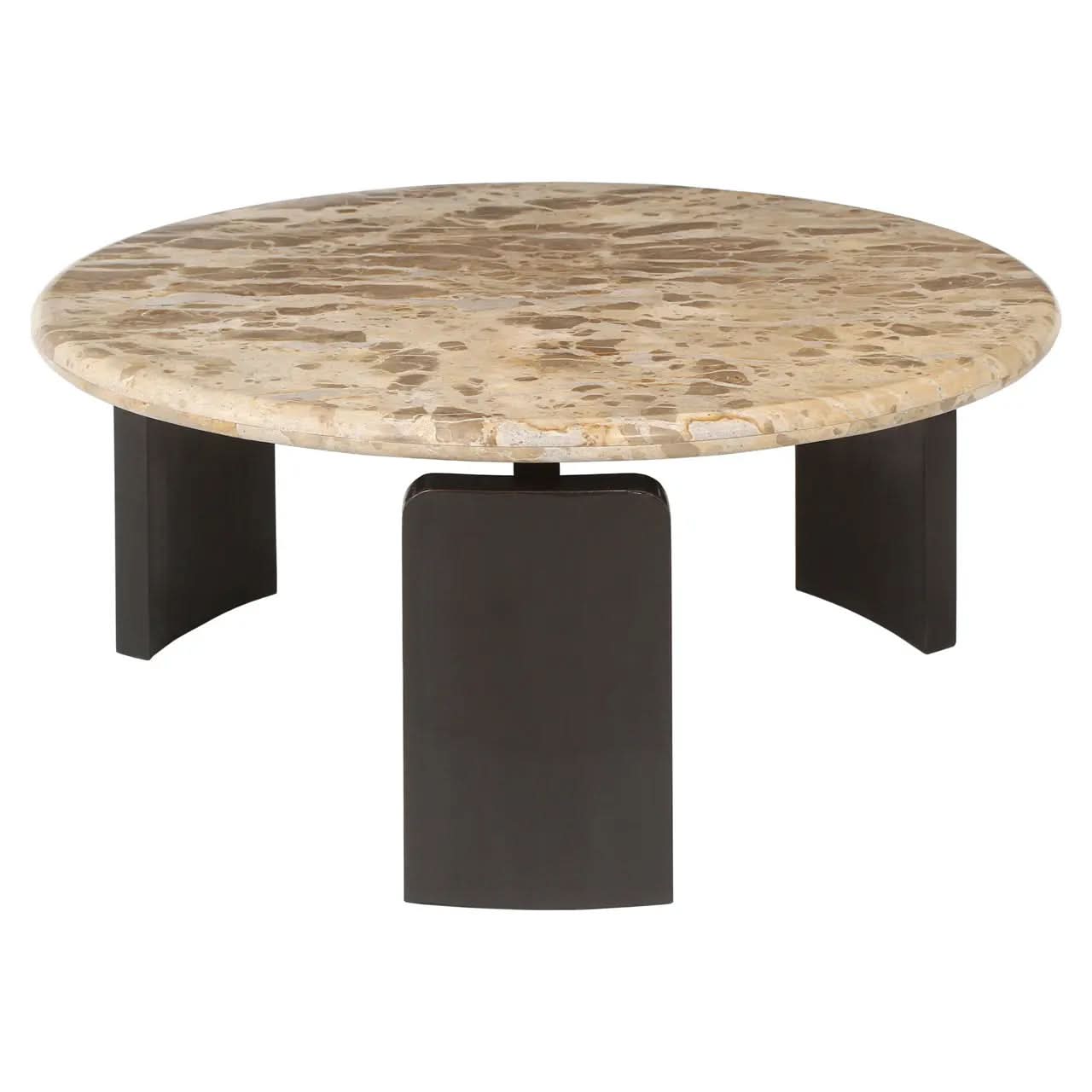 Richmond Interiors Bayonne Bronze Coffee Table (Set of 2)
