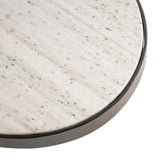 Richmond Interiors Biloxi Brown Coffee Table with Natural Wood Finish