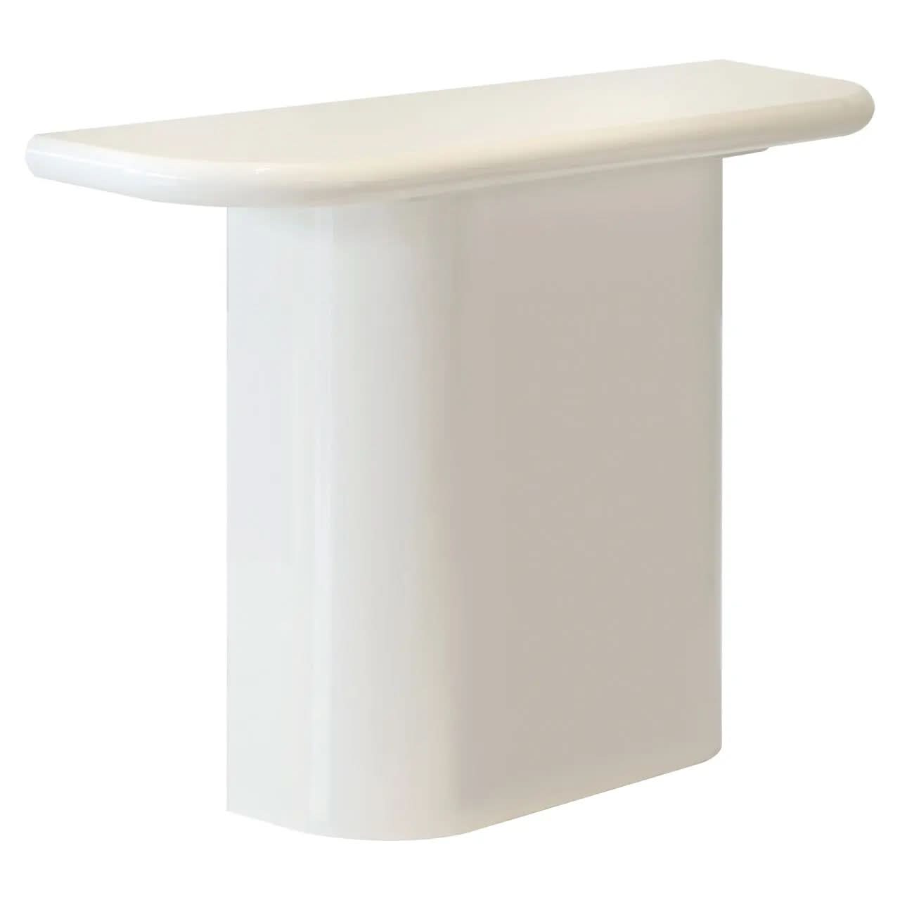 Richmond Interiors Blake Coconut Milk Console Table