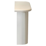 Richmond Interiors Blake Coconut Milk Console Table