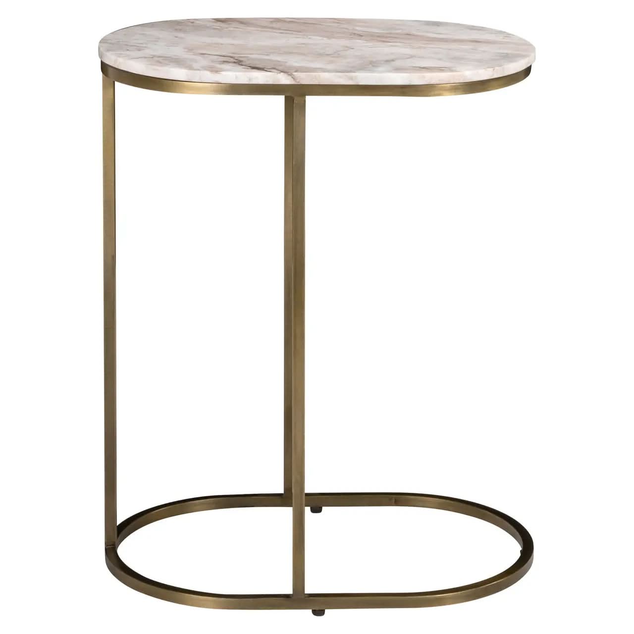 Richmond Interiors Bottega Blush Beige Sofa Table