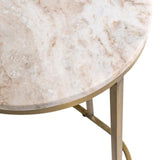 Richmond Interiors Bottega Blush Beige Sofa Table