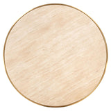 Richmond Interiors Brazza 80cm Bistro Table in Beige