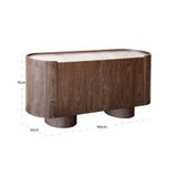 Richmond Interiors Callahan Brown 2-Doors Sideboard