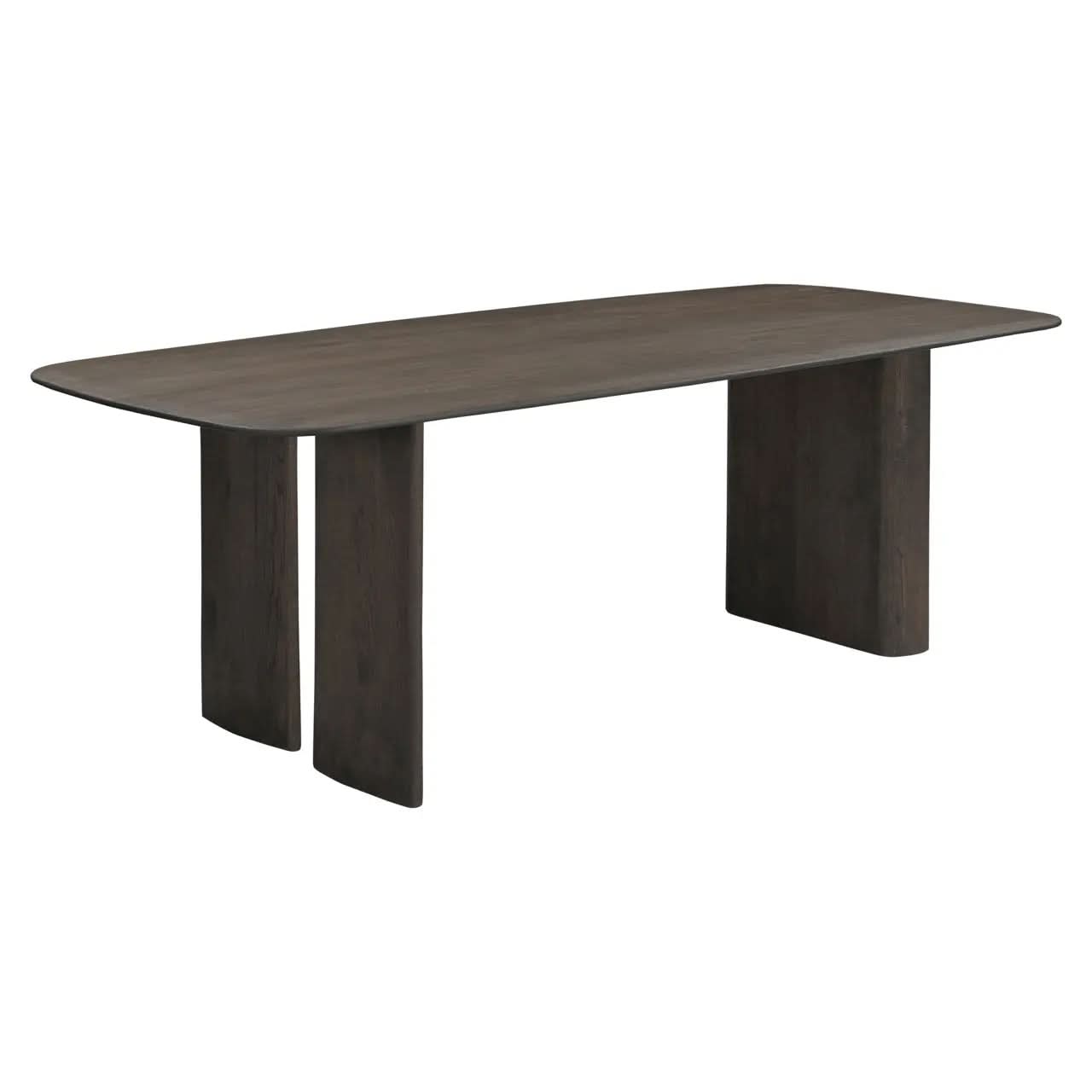 Richmond Interiors Castello Smoked Charchoal 230cm Dining Table
