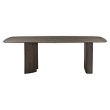 Richmond Interiors Castello Smoked Charchoal 230cm Dining Table