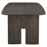 Richmond Interiors Castello Smoked Charchoal 230cm Dining Table