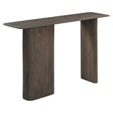 Richmond Interiors Castello Smoked Charchoal Console Table