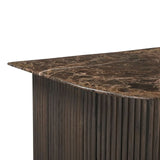 Richmond Interiors Castello Smoked Charcoal Bar