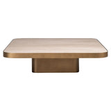 Richmond Interiors Claridge Large Coffee Table in Beige