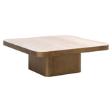 Richmond Interiors Claridge Medium Coffee Table in Beige
