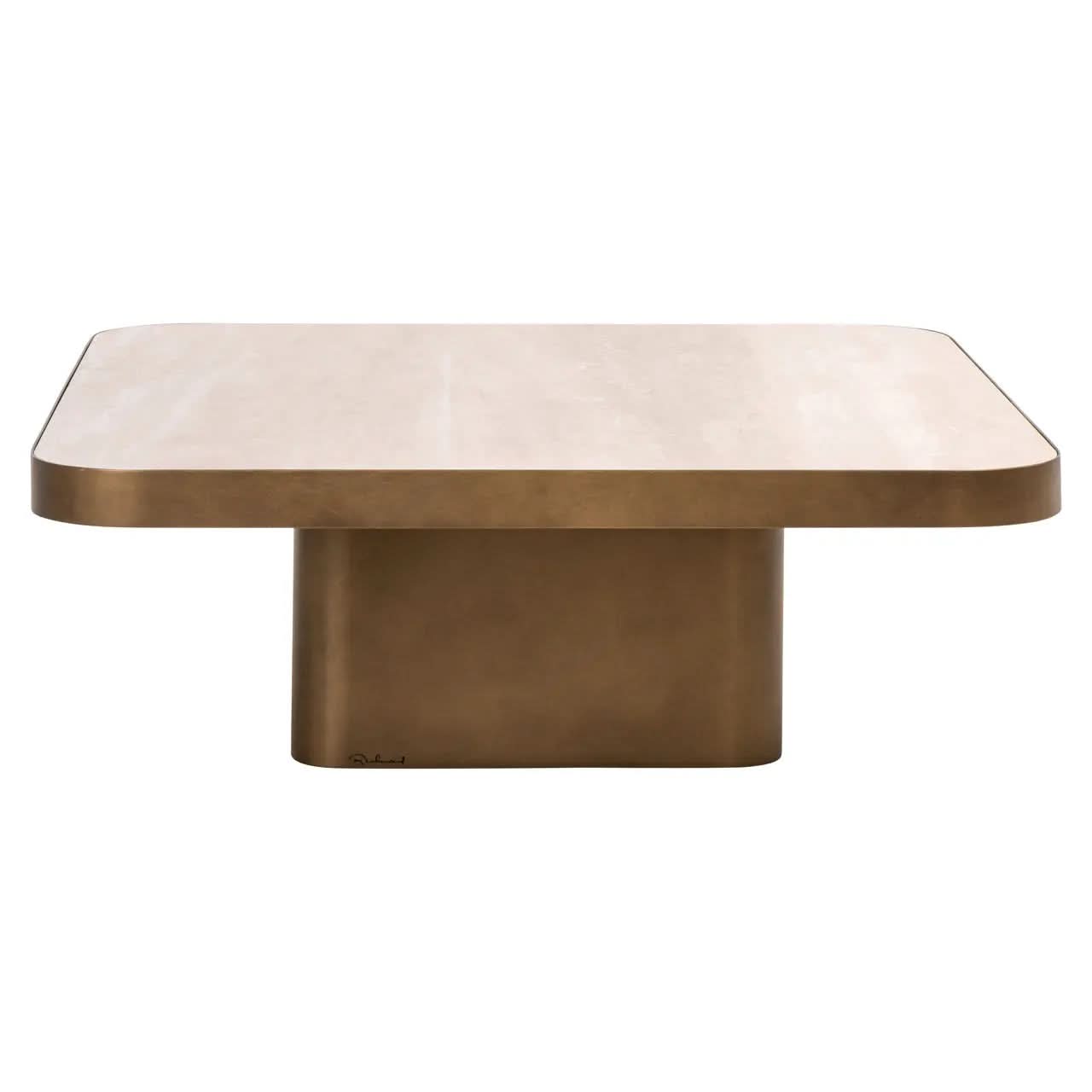 Richmond Interiors Claridge Medium Coffee Table in Beige