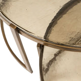 Richmond Interiors Cleo Set of 2 Coffee Table in Gold