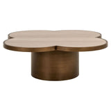 Richmond Interiors Clover Coffee Table in Beige