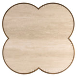 Richmond Interiors Clover Coffee Table in Beige