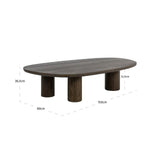 Richmond Interiors Ellington Coffee Table in Brown