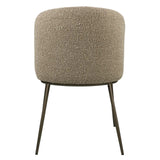 Richmond Interiors Elvi Mocca Chunky Dining Chair (Set of 2)