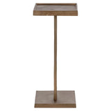 Richmond Interiors Foley Brass Antique End Table
