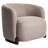 Richmond Interiors Hannah Mocca Chunky Lounge Chair