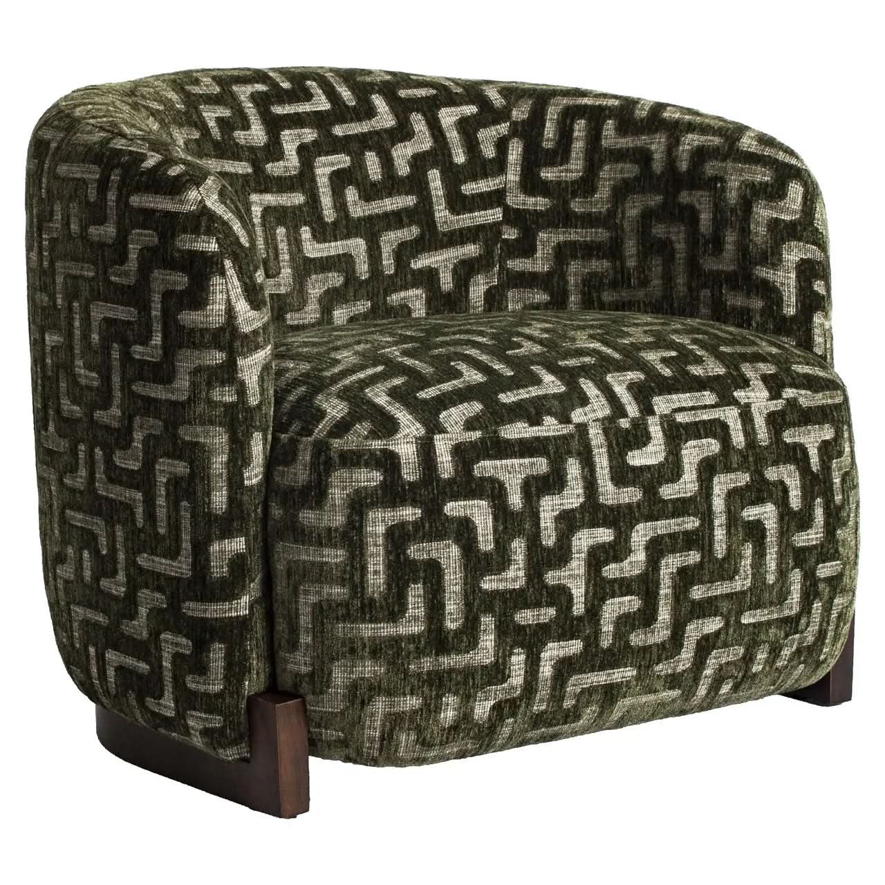 Richmond Interiors Hannah Moss Labyrinth Lounge Chair